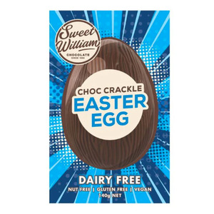 On Sale: Sweet William Chocolate Crackle Easter Egg 140g - LIMITED STOCK