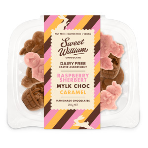 On Sale: Sweet William Easter Chocolate Assortment 250g - LIMITED STOCK