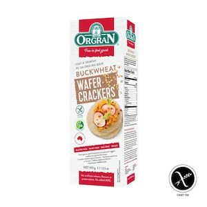 Fodmap: Orgran Multigrain Wafer Cracker With Buckwheat - BBD 16/6/25
