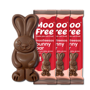 Easter: Moo Free Easter Moofreesas Bunny Bar 30g - LIMITED AVAILABILITY