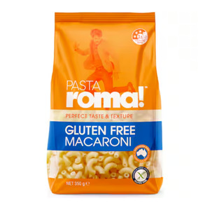 Pasta Rice Noodles: Pasta Roma Macaroni Gluten Free 350g