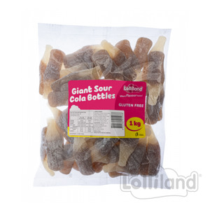 Sweets Treats: Lolliland Sour Cola Bottles 1kg