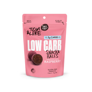 Tom & Luke Low Carb Snack Balls Raspberry 112g