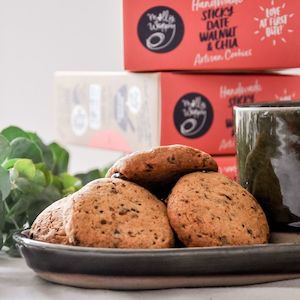 Coeliac Approved 1: Molly Woppy Sticky Date Walnut & Chia Cookies 175g
