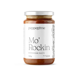 General Cooking: Pepper & Me Mo' Rocking Moroccan Paste 300g - Bulk Buy Available