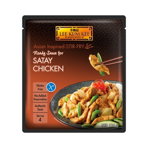 Coeliac Approved 1: Lee Kum Kee Ready Sauce Satay Chicken 120g