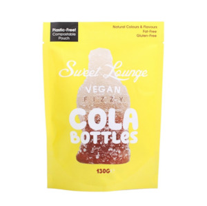 Dairy Free: Sweet Lounge Vegan Fizzy Cola Bottles 130g
