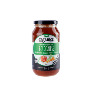 Pasta Rice Noodles: Ozganics Bolognese Pasta Sauce 500g
