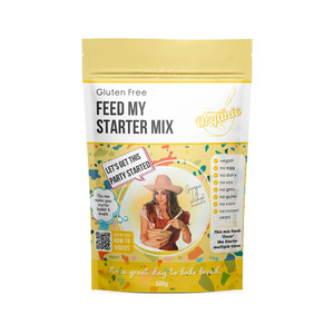 Baking Ready Mixes: Sourdough Mumma's Gluten Free Organic Feed My Starter Mix 500G