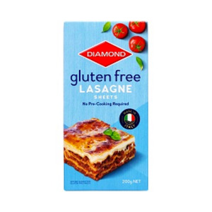 Quick Meals: Diamond Pasta Lasagne Gluten Free 200g
