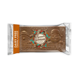 Nut Free: Sweet William Dairy-free Sweet William Dairy-free Caramel Chocolate Block 82g