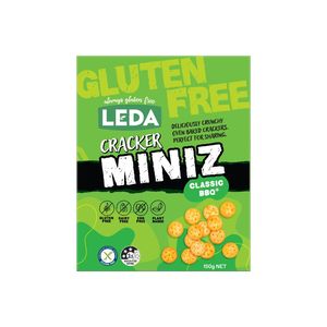 Dairy Free: Leda Cracker Miniz Classic BBQ 150g