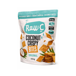 Non Gmo: Raw Coconut Crispy Bites Original 454g