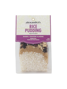 Quick Meals: Alexandra's Ready Meals - Raisin & Toasted Almond Rice Pudding 230g