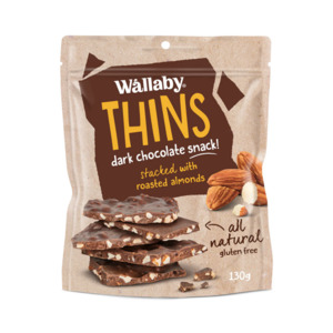 Non Gmo: Wallaby Thins with Almonds - DATED 19/6