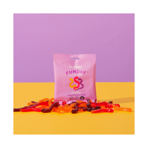 Funday Fruity Flavoured Gummy Snakes 50g