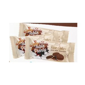 Table of Plenty Milk Choc Topped Mini Rice Cakes 14g Snack Pack