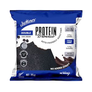 Keto: Justine's Keto Double Choc Dream Protein Cookies 75g