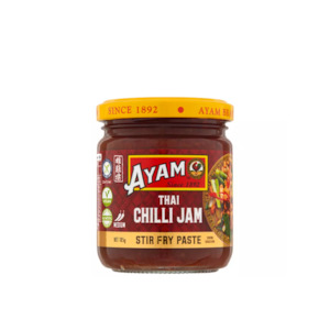 Sauce Stock Marinade: Ayam Thai Chilli Jam Stir Fry Paste 185g