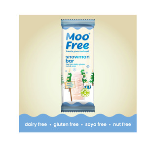 Dairy Free: Moo Free Snowman Bar 30g - LIMITED RELEASE - COMING SOON