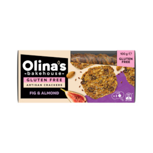 Olina's Bakehouse Artisan Crackers Fig & Almond