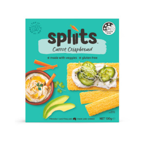 Splits Carrot Crispbread