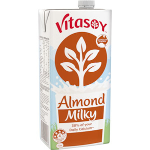 Dairy Alternatives: Vitasoy Almond Milky Unsweetened 1lt