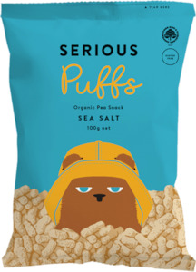 Little People: Serious Pea Puffs Sea Salt Multi-buy 12 x 12g