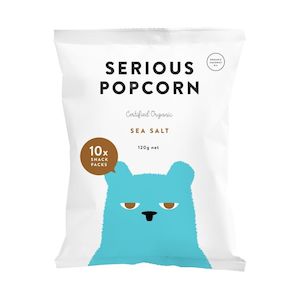 Little People: Serious Popcorn Sea Salt Multi-buy 12 x 12g