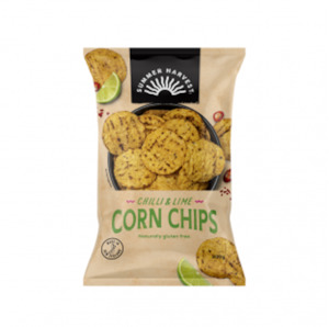 Best Seller: Summer Harvest Corn Chips Chilli Lime 200g - Bulk Buy Discount Available