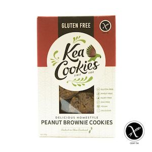 Kea Cookies Bulk: Kea Cookies Peanut Brownie Cookies 250g - Bulk Buy Discount Available