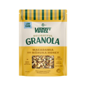 Breakfast: Vogel's Delightful Granola Macadamia & Manuka Honey 360g