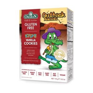 Orgran Outback Animals Vanilla Cookies