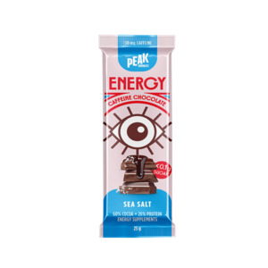 Peak Energy Chocolate Bar - Sea Salt Crunch 25g
