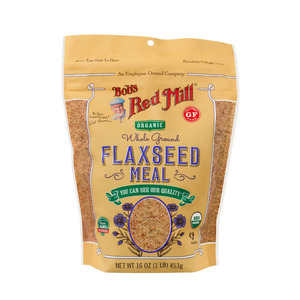 Baking Supplies: Bob's Red Mill Organic Gluten Free Flaxseed Meal 453g - DATED 4 SEP 25