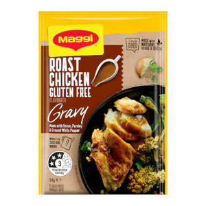 General Cooking: Maggi Instant Gravy Mix Roast Chicken Gluten Free 24g