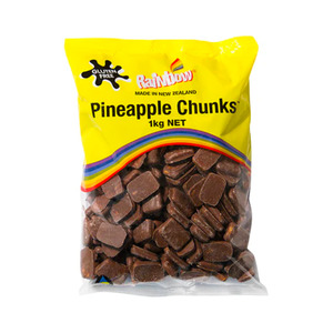 On Sale: Rainbow Pineapple Chunks 1kg