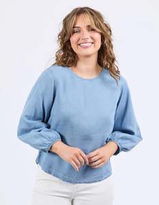 Elm: Della Chambray Top