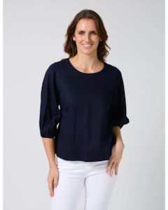 Stella Gemma: Ursula Blouse - Hampton Blue