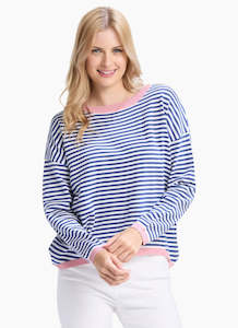 Street Jumper / Denim Stripe