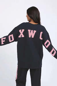 Foxwood 1: Interval Crew - Navy with Neon Pink