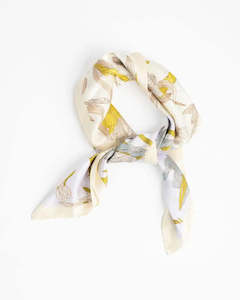 Gabi Square Scarf - Cream