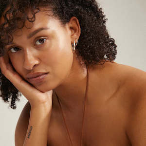 Eve Hoop Earrings 2-In-1 Set - Silver Plated