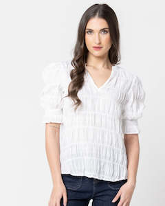 Butterfly Top / White