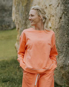 Suzy Sweater / Sunset Coral