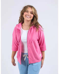 Tops: Beachy Hoodie / Aurora Pink