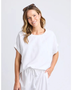 Elm: Maura Top / White