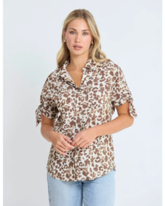 Leo Blouse/ Leopard