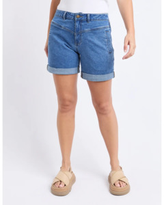 Foxwood 1: Devi Shorts / Mid Wash