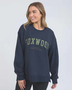 Interval Crew / Navy with Khaki Logo